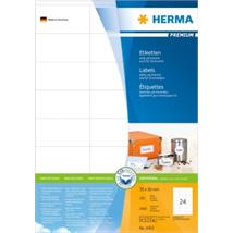 Etikett HERMA premium A4 70x36mm (2400) 